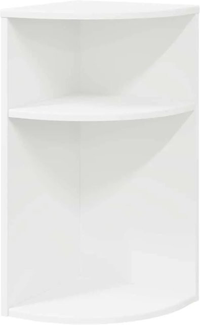 vidaXL Beistelltisch in Weiß aus Holzwerkstoff, B/T/H: 29,6 x 29,6 x 60 cm - Bild 1