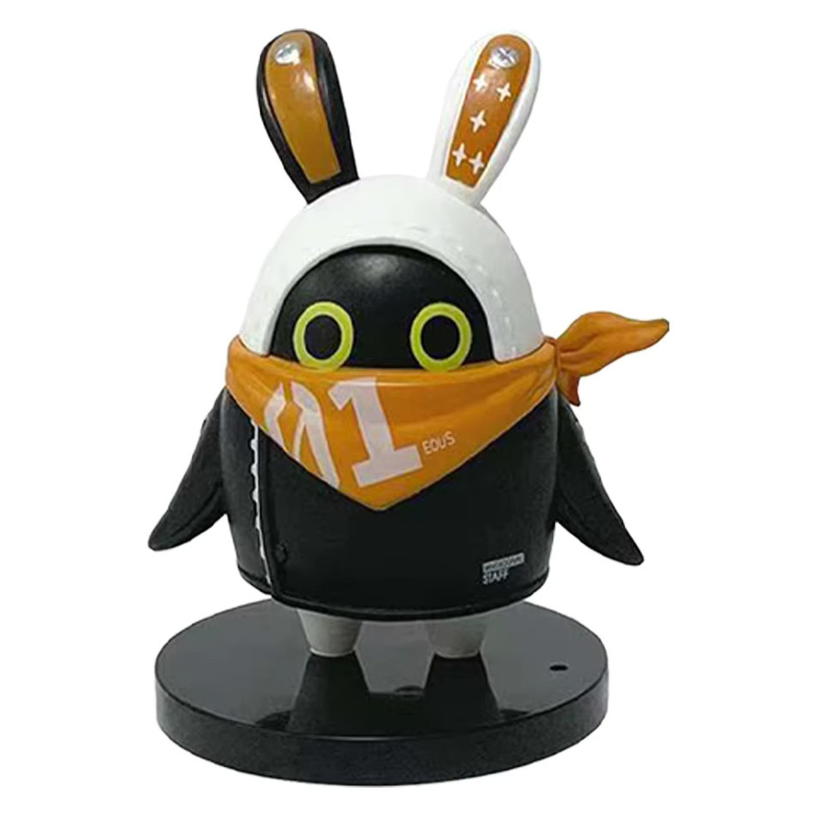 Zenless Zone Zero Bangboo EOUS Sharkboo Amillion Figur aus PVC und Weichgummi, Multicolor - Bild 2