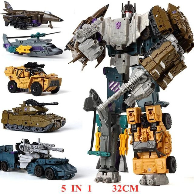 Yiran toy 1 Anime Devastator Verwandlungsroboter, Actionfigur, 33cm, ab 14 Jahren - Bild 1