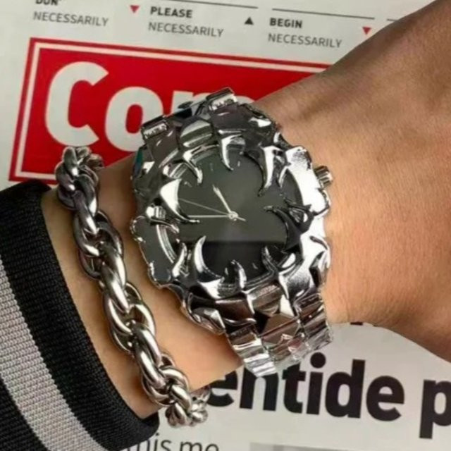 STARPERISH Armbanduhr Quarz, Edelstahl, Silber, Herren - Bild 1