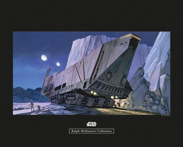 Komar Wandbild Star Wars Sandcrawler Paper Poster Multicolor B: 50 cm, H: 40 cm - Bild 1