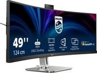 Philips LED-Monitor 49B2U6900CH/00 mit QHD 1440p Auflösung, VA-Panel, HDMI, DisplayPort, USB-A und USB-C in Anthrazit, Silber und Schwarz - Bild 1
