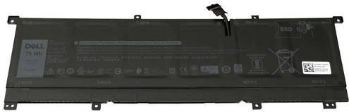 Dell Notebook-Akku TMFYT in Schwarz mit 11.4V und 6254 mAh - Bild 1