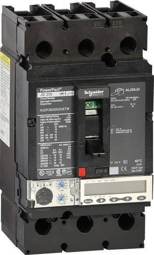 Schneider Electric NJGF36250U53XTW MCB Leistungsschalter Schwarz B: 10,4 cm, T: 8,6 cm, H: 19,1 cm - Bild 1