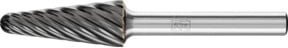 PFERD Hochleistungsfrässtift INOX Rundkegel KEL HICOAT Edelstahl Silber Ø 12 x 30 mm, Schaft-Ø 6 mm - Bild 1