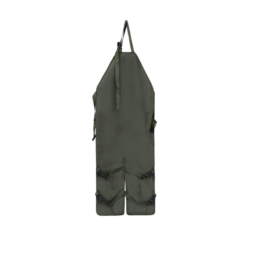 Garten-Beinschutzschürze aus Oxford-Gewebe mit Mehrfachtaschen in Colorblock-Design für die Gartenarbeit - Bild 2