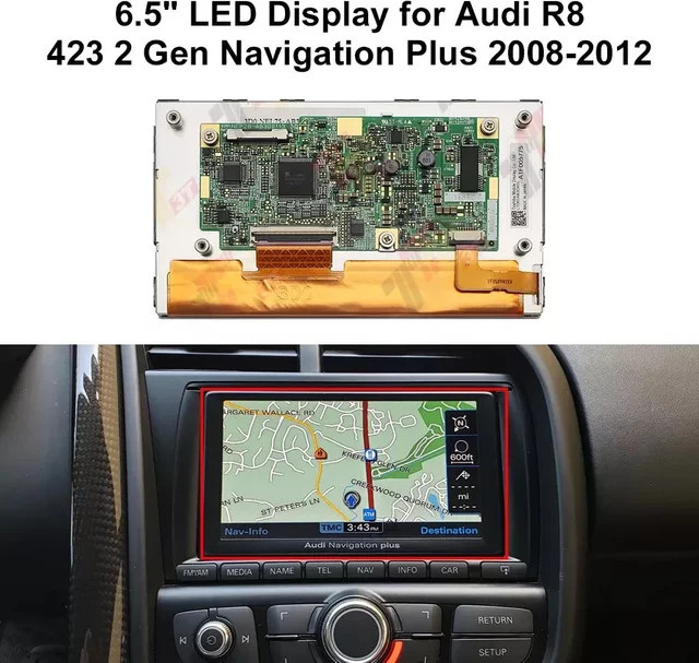Navigationsdisplay für Audi R8 2. Generation mit Navigation Plus LED-Display - Bild 1