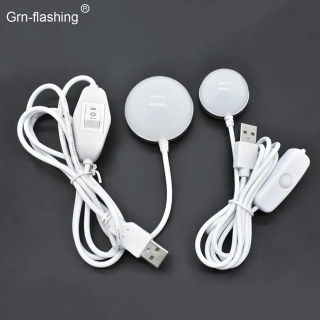 Tragbares USB Mini LED Nachtlicht mit Magnetfunktion für Kinder, Camping und Notfälle - Bild 1