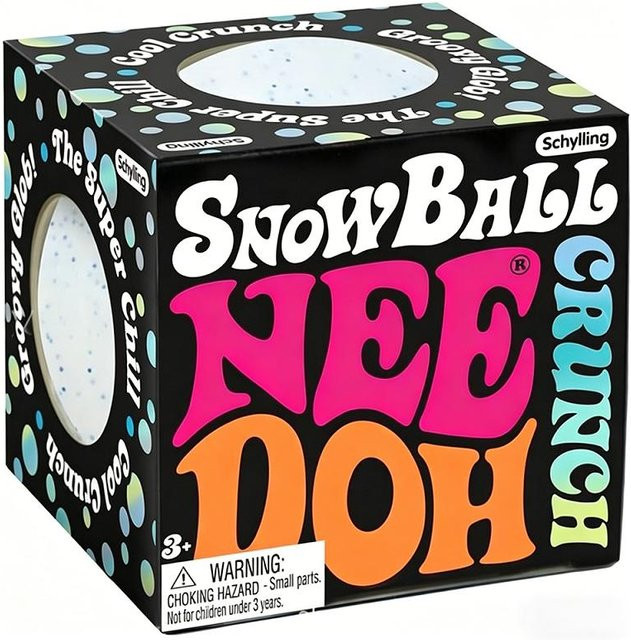 NeeDoh Schneeball Crunch Kneten, pink, ab 3 Jahre - Bild 1