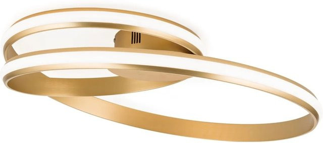 Orion Leuchten LED Deckenleuchte Gold Matt Durchmesser: 58 cm, 30W, 1500LM, 3000K - Bild 1