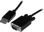 StarTech.com DisplayPort auf VGA Kabel, Schwarz, Länge: 1,83 m - Bild 1
