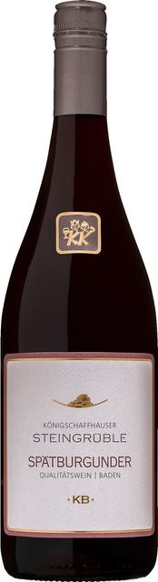 Winzergenossenschaft Königschaffhausen, Spätburgunder Steingrüble KB, feinherb, Rotwein, 2022, 0,75 l - Bild 1