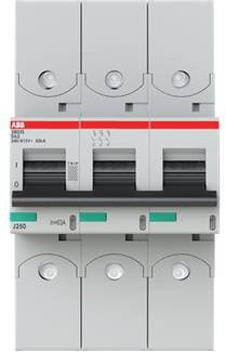 ABB S803S-D63-R631 Leitungsschutzschalter 63A 400V Grau - Bild 1