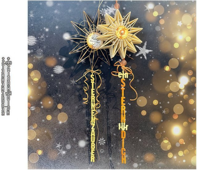 Metall-Stanzformen mit vertikaler Schriftart für DIY Scrapbooking, Kartenherstellung und Prägung - Bild 1