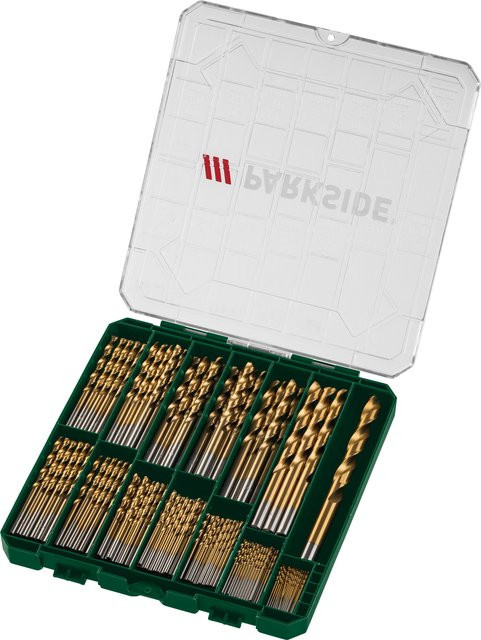 Parkside HSS-Bohrer-Set PBS 130 A1 aus Stahl, 130-teilig - Bild 1