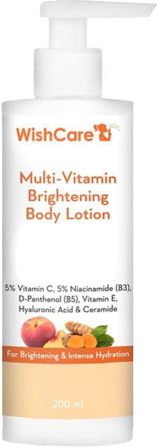 WishCare Multi-Vitamin Aufhellende Körperlotion, 200 ml, Unisex - Bild 1