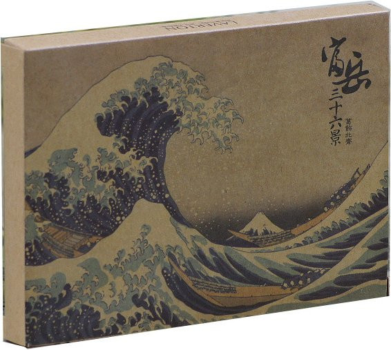 36 Ukiyo-e Postkarten Set mit Kunstmalerei der schwimmenden Welt in Mehrfarbig aus Kraftpapier - Bild 1