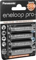 Panasonic eneloop pro AA Akku NiMH 2500 mAh 1,2V Schwarz 4er-Pack - Bild 1