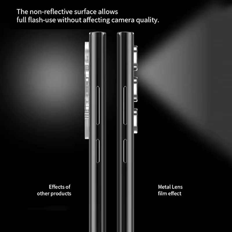 Samsung Displayschutzfolie und Kamera-Schutzset für Galaxy S25 S24 Plus S23 in Schwarz - Bild 4