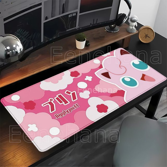 Potdemiel Pokemon Anime Mauspad mit Gengar Pikachu und Ditto Motiv für Gaming und Büro - Bild 1
