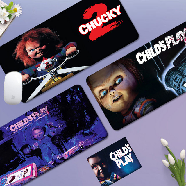 Kinderspiel Chucky Gaming Mauspad rutschfeste Tastaturmatte in Multicolour für Gamer und Studenten - Bild 1