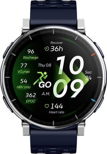Amazfit Smartwatch, Atlas Blue, Saphirglas, Silikon, Unisex - Bild 2