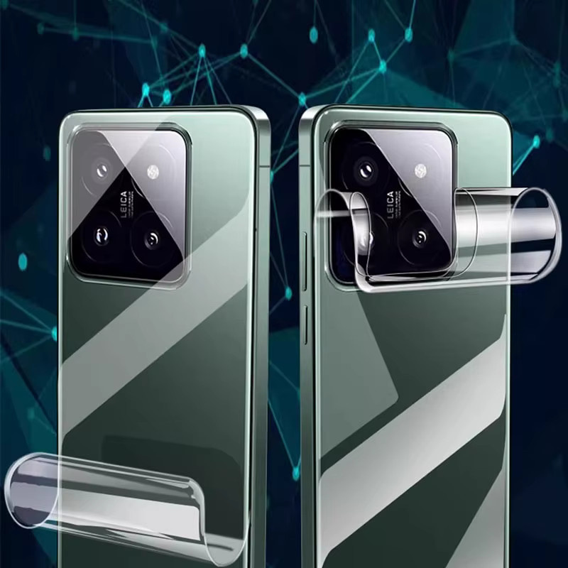 3er-Set Hydrogel Displayfolie mit Rückseite für Xiaomi 17 Pro Max und Xiaomi 17 Pro, weiche Vollabdeckung, transparent - Bild 6