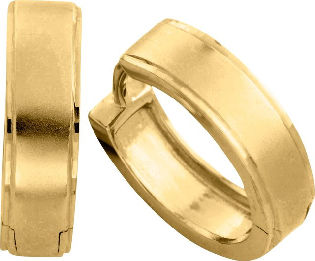 heine Creolen, 375 Gold, Unisex - Bild 1