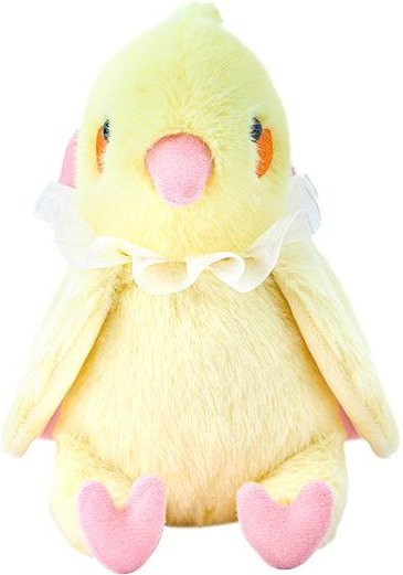 Yiran toy Papageienpuppe, Plüschtier, 15cm, gelb - Bild 1