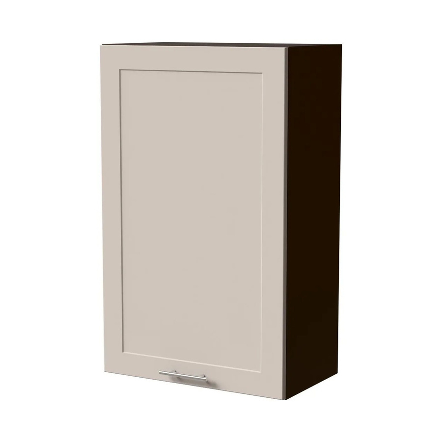 Feldmann-Wohnen Hängeschrank Oslo W4/60/60 Lava / Kaschmir Matt B: 60 cm, T: 32,5 cm, H: 96 cm - Bild 2