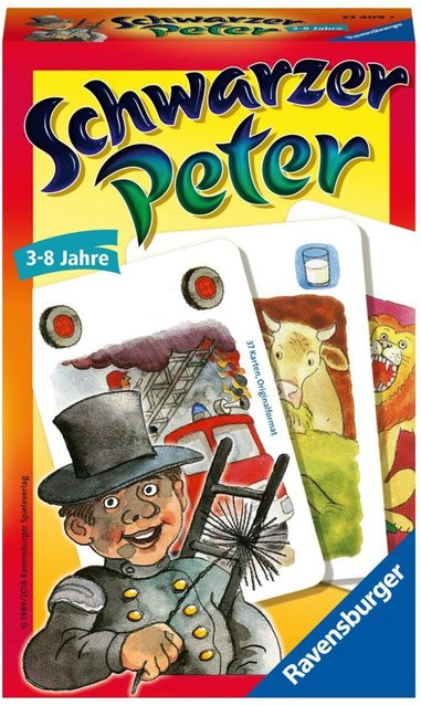 Ravensburger Schwarzer Peter, Kartenspiel, ab 3 Jahre - Bild 1