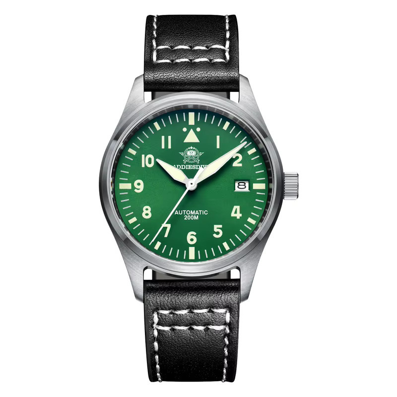 ADDIESDIVE Armbanduhr, Automatik, Edelstahl, Saphirglas, Herren - Bild 5