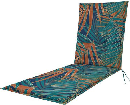 DOPPLER Liegenauflage Living aus Baumwolle in Blau, L x B x H: 170 x 60 x 6 cm - Bild 1