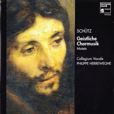 CD Heinrich Schütz - Schutz: Geistliche Chormusik Op. 11/1, Philippe Herreweghe, Harmonia Mundi, Klassik - Bild 1