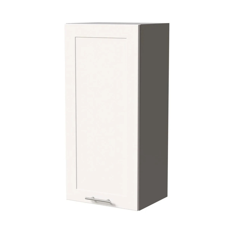 Feldmann-Wohnen Hängeschrank Oslo Küchenschrank Grau Weiß Matt B/T/H: 45 x 32,5 x 96 cm - Bild 2