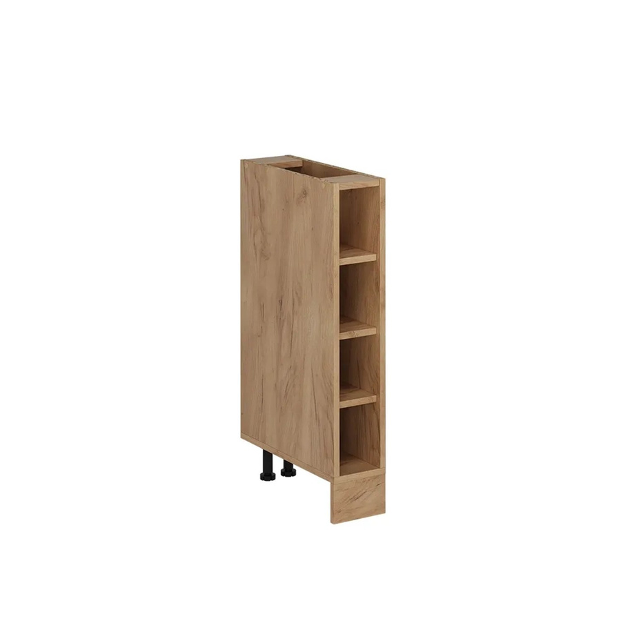 Vicco Küchenregal R-Line Offener Küchenschrank Goldkraft Eiche, B/T/H: 44,0 x 15,0 x 81,6 cm - Bild 2
