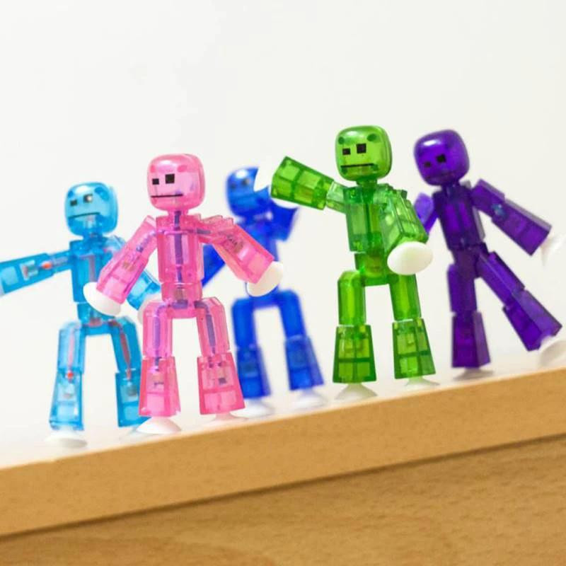 Yiran toy 1 Klebriger Roboter Verformbares Action-Modell Saugnapf-Spielzeug für 3-6 Jahre - Bild 2