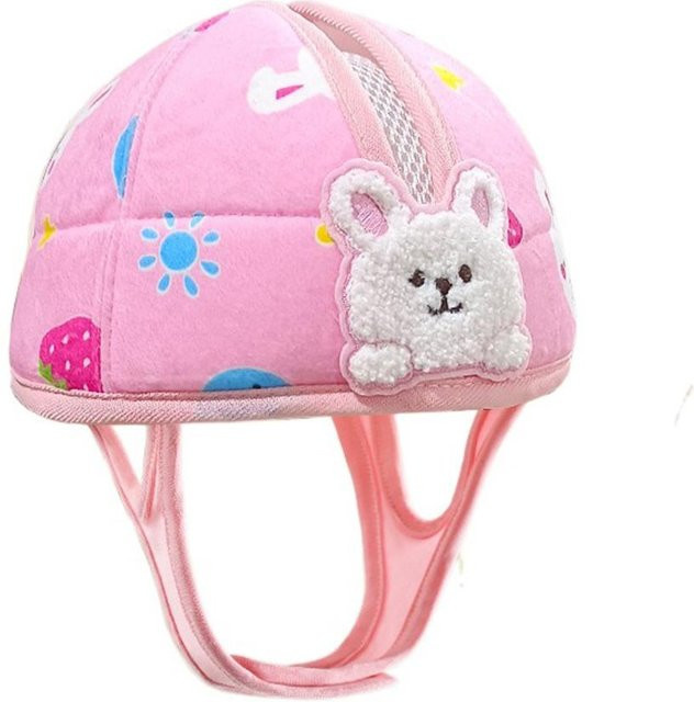Binchi Outdoor Equipment Cartoon Baby-Sicherheitshelm mit verstellbarem Anti-Sturz-Polster in Pink - Bild 1