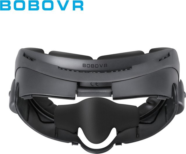BOBOVR F3 Gesichtsschnittstelle für Quest 3 mit 3-Kanal-Belüftung und verstellbarem FOV in Schwarz - Bild 1