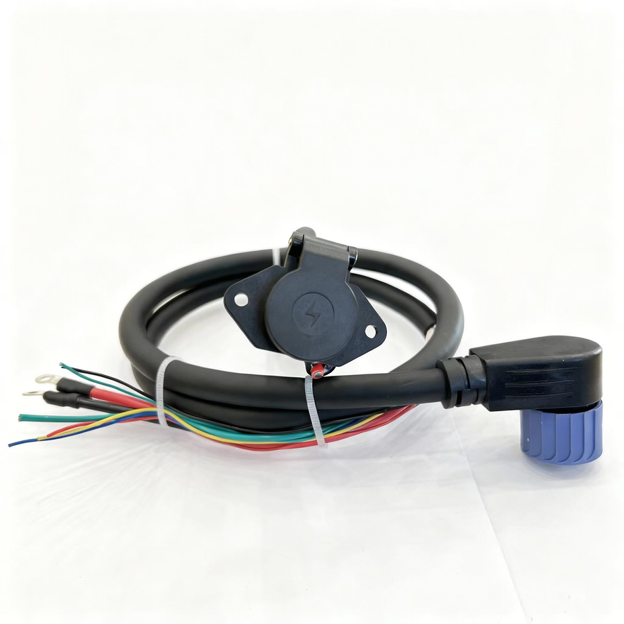 8Pin Locking Lade- und Entladestecker für Chogori und DEGSON Higo, 60A Hochstrom-Port für Elektro-Motorräder, Schwarz - Bild 3