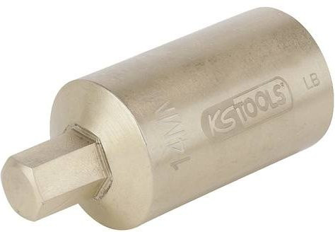 KS Tools Stecknuss 17mm aus Aluminium-Bronze in Silber - Bild 1