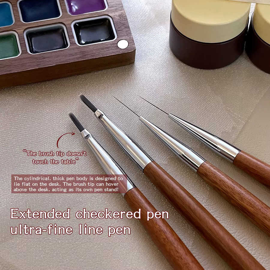 Kaniu Nagel Linien Pinsel für Nail Art und UV Gel, 1 Stück - Bild 2