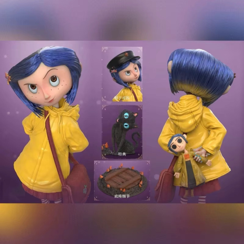 Coraline & The Secret Door Coraline, Actionfigur, Einzelfigur, Kunststoff - Bild 2