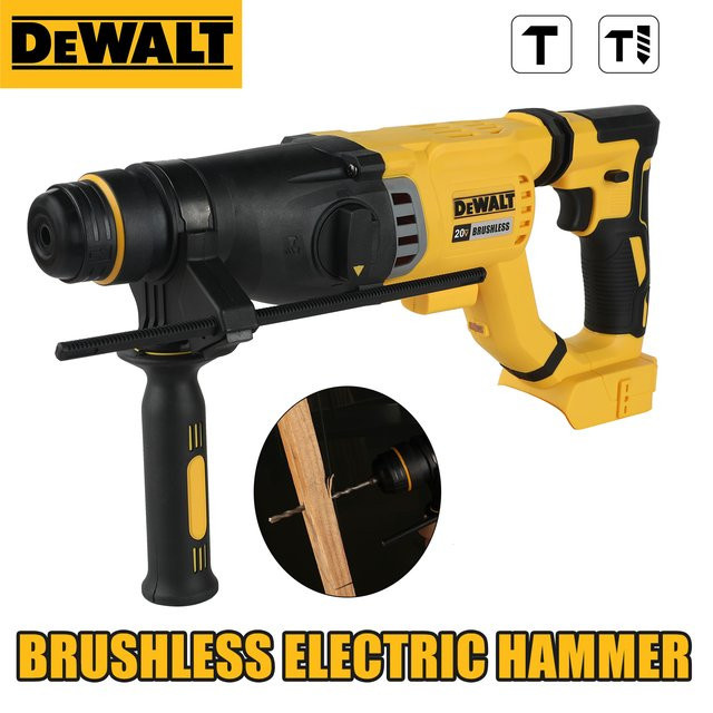 DeWalt 20 V bürstenloser kabelloser SDS-Hammer DCH263 in Gelb - Bild 1