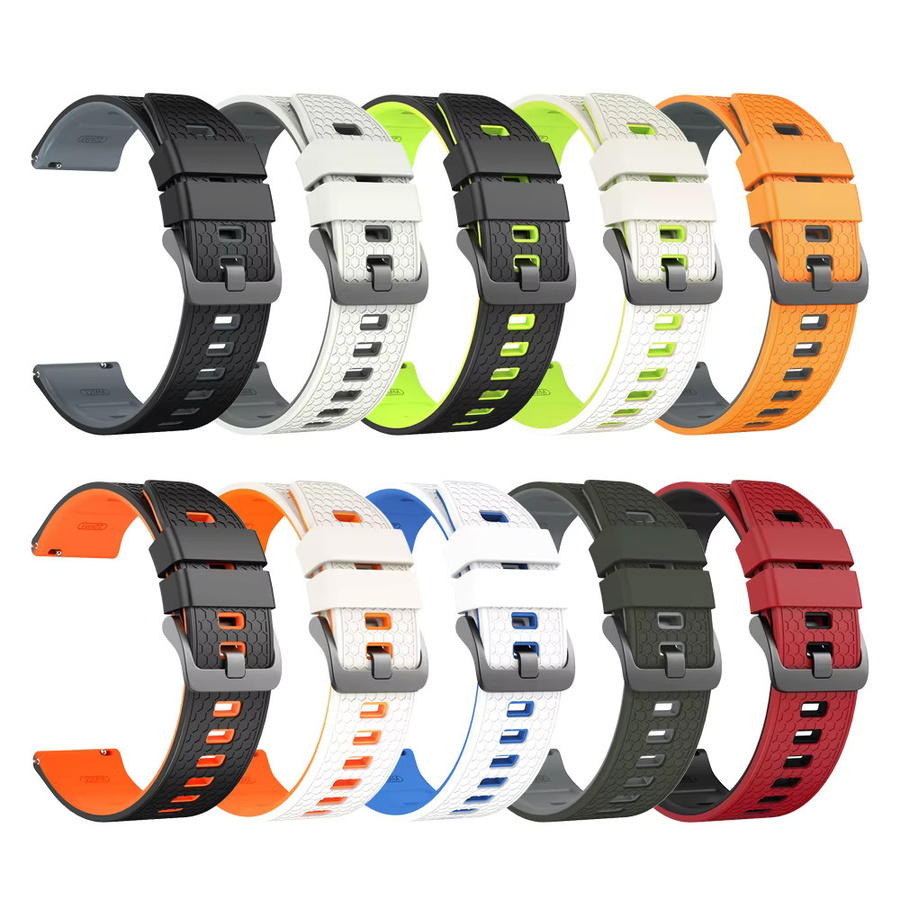 Uhrenarmband Silikon, 22 mm, Unisex - Bild 2