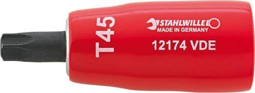 Stahlwille VDE Schraubendrehereinsatz TX T30 3/8 Zoll 10 mm in Rot - Bild 1