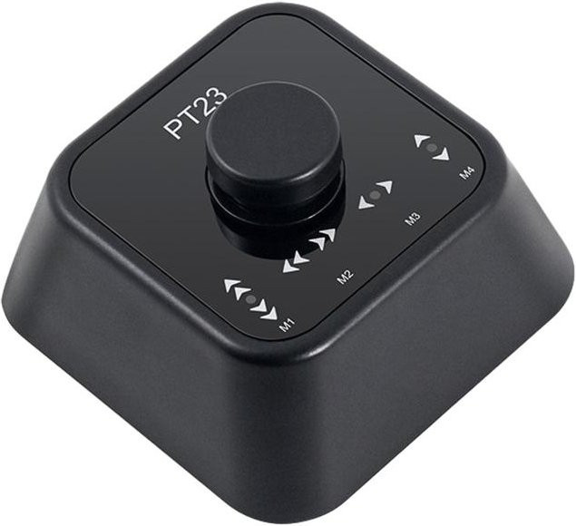 Elestagequipment Kabelloser Bluetooth Seitenwender mit Pedal für Tablets und Smartphones, Schwarz, B/T/H: 5,5 x 5,2 x 2,3 cm - Bild 1