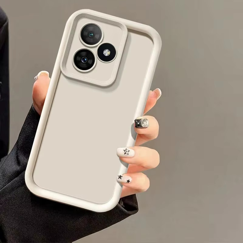Luxus Matte Soft Cover Schutzhülle für Realme C53, Narzo N53, NOTE50, C51 und C51S in Braun - Bild 3