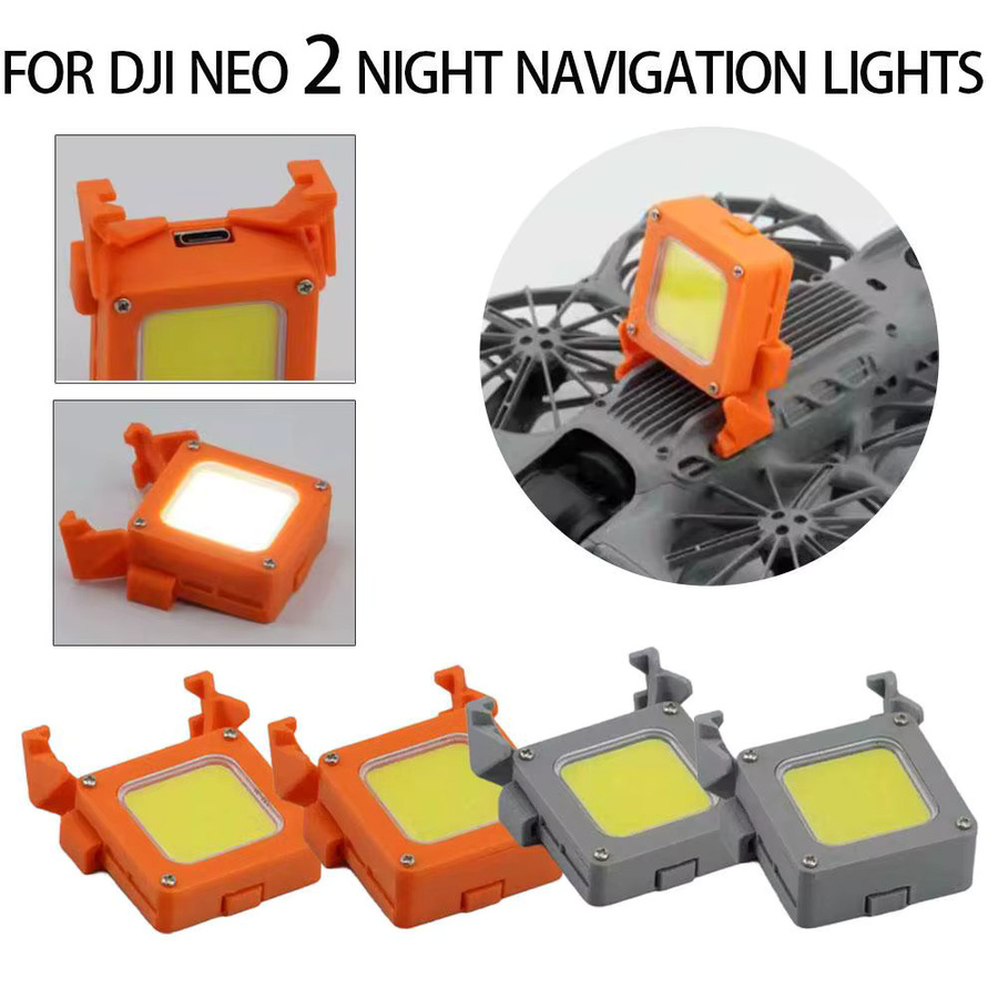 DJI Neo2 Nachtflug Suchscheinwerfer in Orange - Bild 2