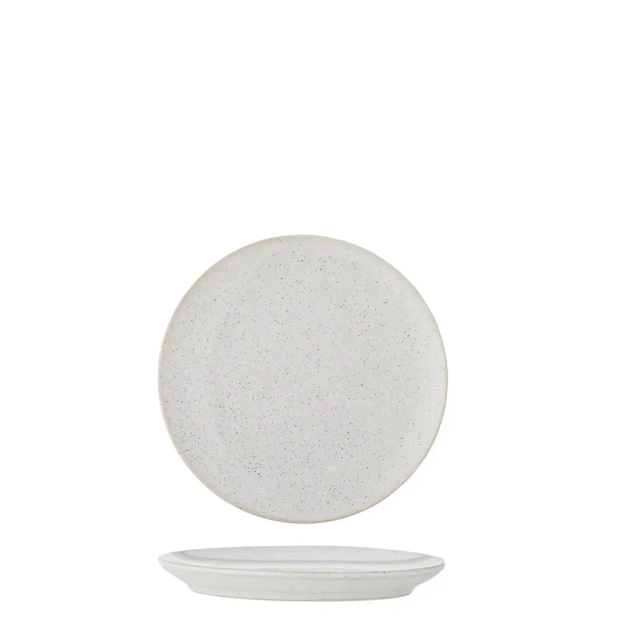 Bloomingville Steingutteller Addison Weiß Durchmesser: 16 cm - Bild 1